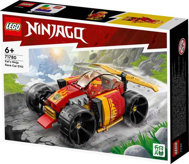 LEGO Ninjago Samochód Wyścigowy Ninja Kaia EVO 94 el. 6+ 71780