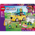 LEGO Friends Furgonetka z Akcesoriami dla Zwierząt 42678 – Samochód Mops