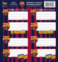 Naklejki Na Zeszyty FC BARCELONA Barca Fan Piłka Nożna Astra