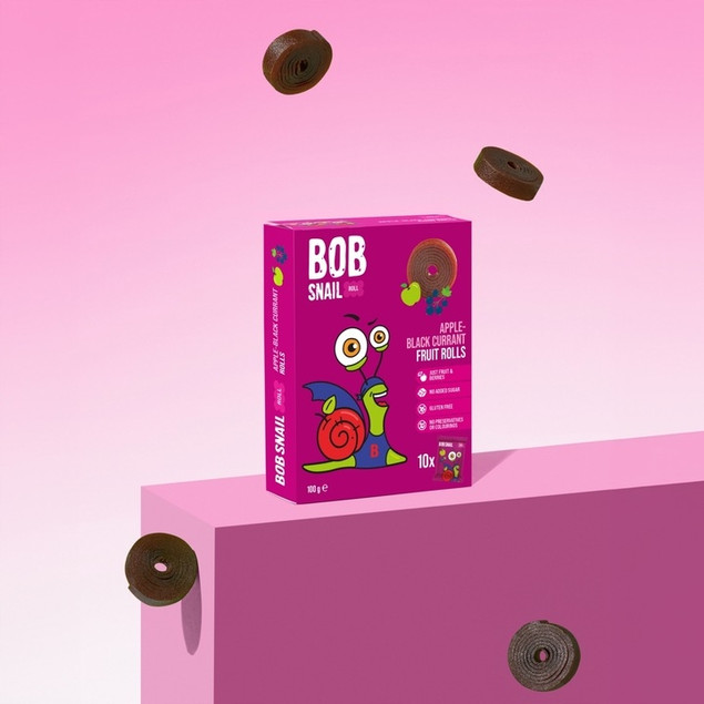 Rollsy Owocowe Jabłko-Porzeczka Bob Snail 100g