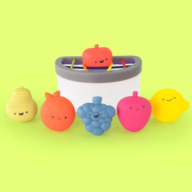 Sassy STEM Sorter Owoce dla Niemowląt 6m+ Rozwojowa Zabawka