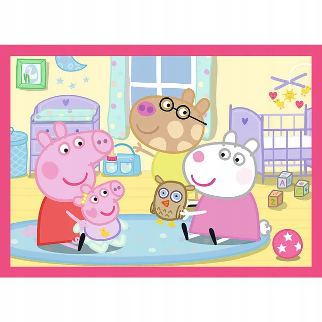 Puzzle Świnka Peppa Trefl 34672 elementy