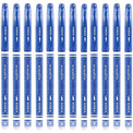 12x Długopis Zmazywalny Niebieski 0,7 mm Wymazywalny Z Gumką Kidea