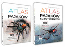 ZESTAW Atlas PAJĄKÓW + Atlas PAJĄKÓW EGZOTYCZNYCH 200 Gatunków SBM (TW)