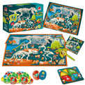 Puzzle Roter Kafer Dino Museum 54 elementy z Lupą RK1080-05