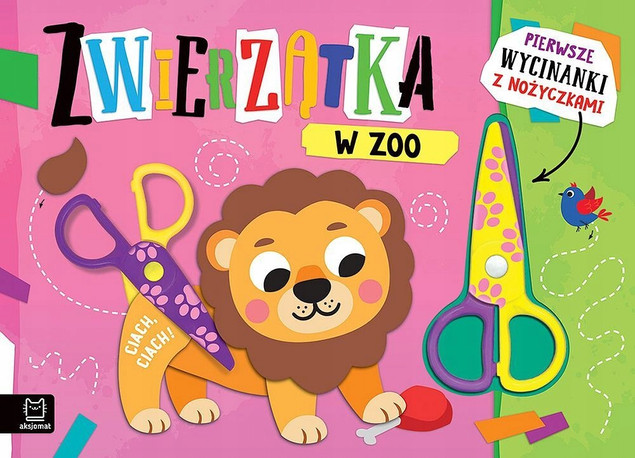 Pierwsze wycinanki z nożyczkami. Zwierzątka w zoo – Agnieszka Bator