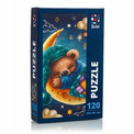 PUZZLE 120 ŚPIĄCY SŁODKI MIŚ KSIĘŻYC ROTER