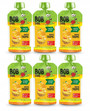 6x BOB SNAIL Smoothie BANAN ANANAS MANGO Bez Dodatku Cukru Mus 120g