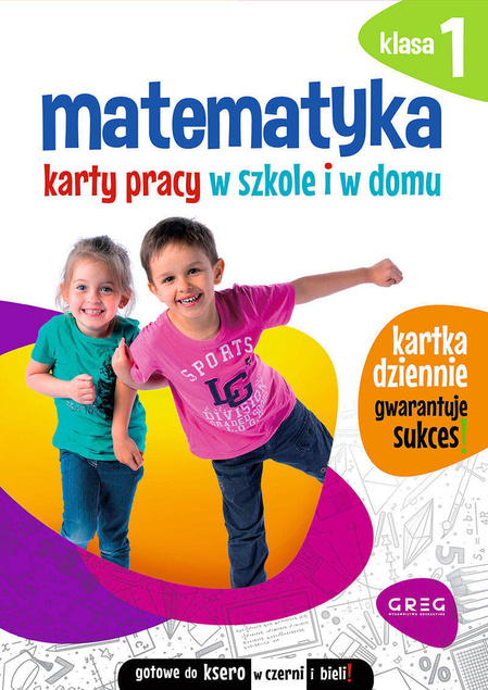 ZESTAW Pierwszaki Karty Pracy Klasa 1 Sylaby Matematyka 3w1 Greg