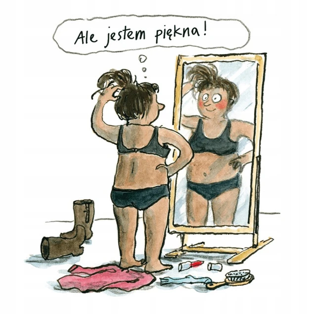 Książka Od stóp do głów - rozkładówka z ilustracjami