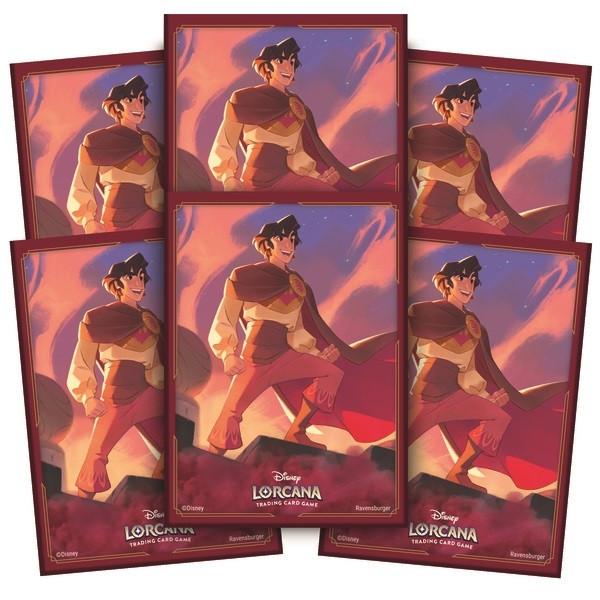 Disney Lorcana TCG Ravensburger koszulki na karty Aladyn