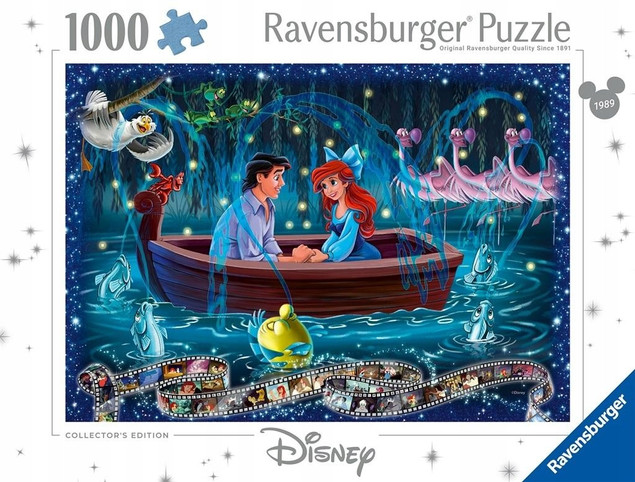 Puzzle Ravensburger 1000 el. Disney Classics Mała Syrenka