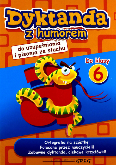 Dyktanda z humorem do klasy 6 Greg