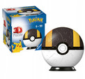 Puzzle 3D 54 el. Ravensburger Kula Pokeball Pokemon Czarna 112661