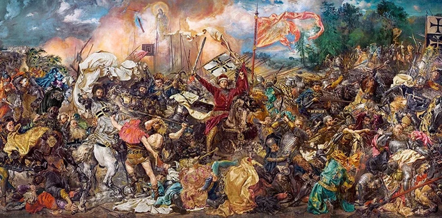 Puzzle 4000 Układanka Jan Matejko BITWA POD GRUNWALDEM Sztuka 9+ Castorland