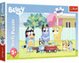 Puzzle 100 Układanka Pieski Psy Wesoły Świat BLUEY Rodzina Blu 5+ Trefl