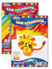 Blok rysunkowy A4 kolorowy Schemat