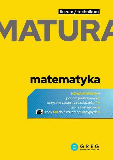 4w1 Nowa Matura 2024 Język Polski Angielski Matematyka Repetytorium Greg