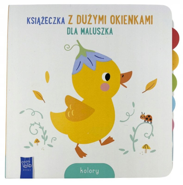 Kolory. Książeczka z dużymi okienkami dla maluszka Praca zbiorowa