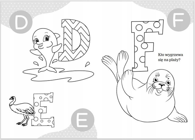 Literki. Maluszkowe malowanie