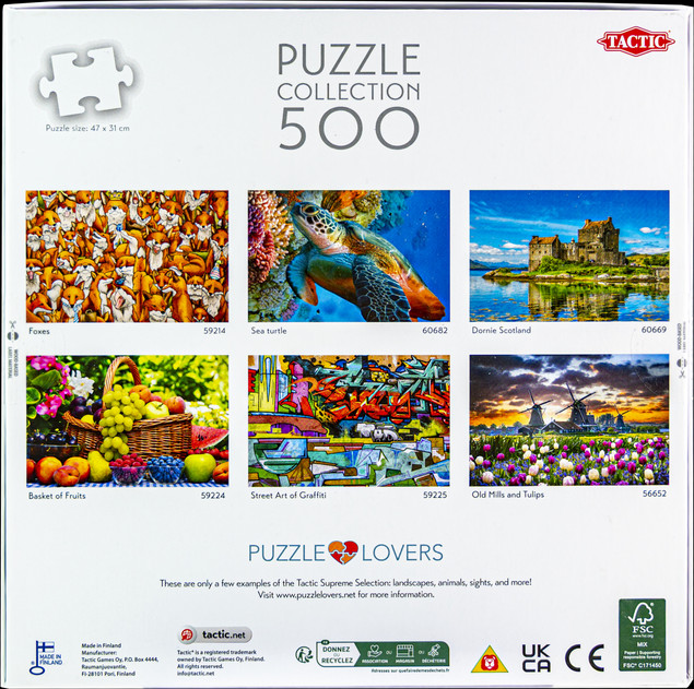 Puzzle Tactic 500 elementów: Baby Penguin - Słodki Pingwin
