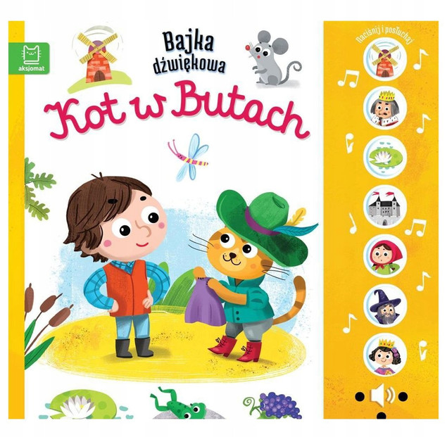 Bajka dźwiękowa Kot w Butach Anna Podgórska