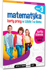 Pakiet Trzeciaki Karty Pracy w Szkole i w Domu Matematyka Klasa 3 Greg 2w1