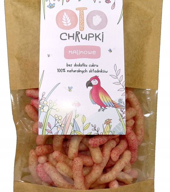 OTO Chrupki Naturalne Malinowe 25g Otolandia