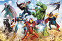 Puzzle 160 Układanka Marvel AVENGERS Iron Man Hulk Thor Bohater 6+ Trefl