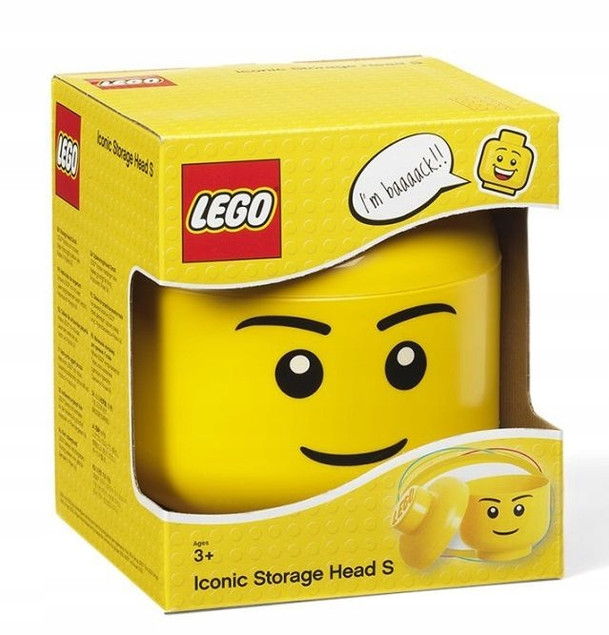 Pojemnik LEGO Głowa Mała Boy 2 l (40310804)