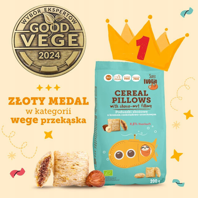 Płatki śniadaniowe Super Fudgio ekologiczne bezglutenowe 200 g