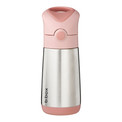 B.box Termos Butelka do Picia ze Słomką 350 ml - Blush Crush