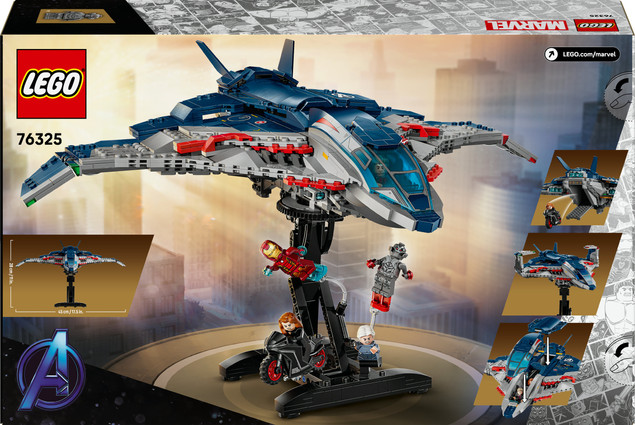 LEGO Super Heroes 76325 Avengers: Czas Ultrona Quinjet Fighter