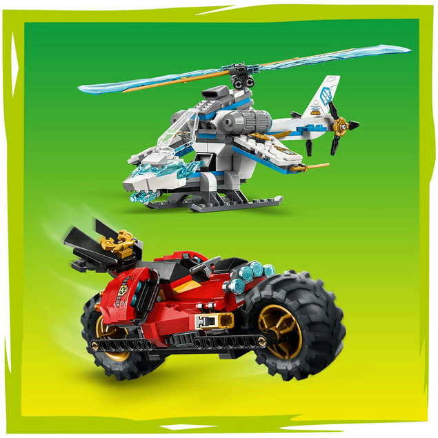 LEGO Ninjago 71857 Bitwa Ninja: Domek na Drzewie z Pojazdami Akcji