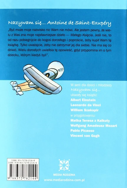 Wnętrze książki Nazywam się Antoine de Saint-Exupery