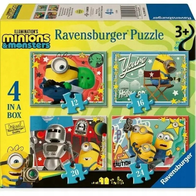 Puzzle Ravensburger 1 elementów Puzzle 4w1 Minions