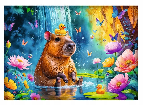 Puzzle 1000 Kapibara 10949 Trefl
