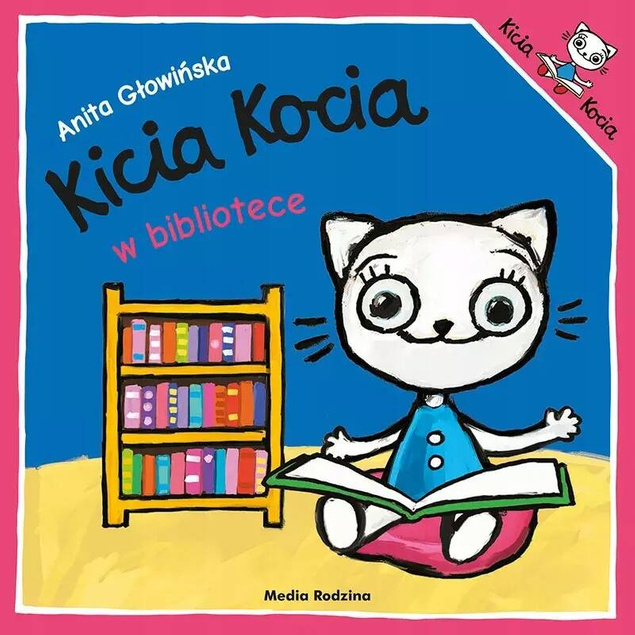 Kicia Kocia W Bibliotece Anita Głowińska 2+ Media Rodzina