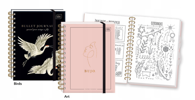 Organizer A5/288K Bullet Journal Birds