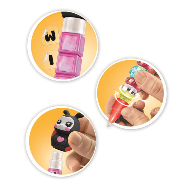 CLEMENTONI CREA IDEA Mini Fabryka Długopisów LUCKY CHARMS Zestaw DIY