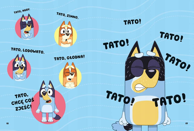 Bluey. Bajki 5 minut przed snem – książka dla dzieci 3+