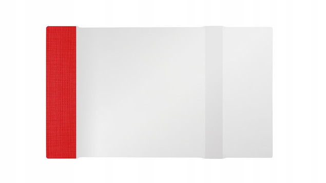 Okładka Na Książki Zeszyt A4 30,3x40,8cm Regulowana Przezroczysta Biurfol