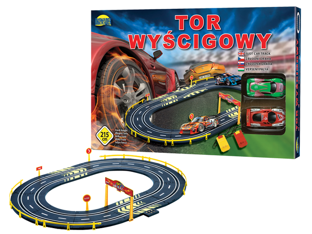 Wielki TOR Wyścigowy Elektryczny +2 Auta 