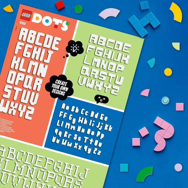 LEGO Dots Rozmaitości DOTS literki 41950