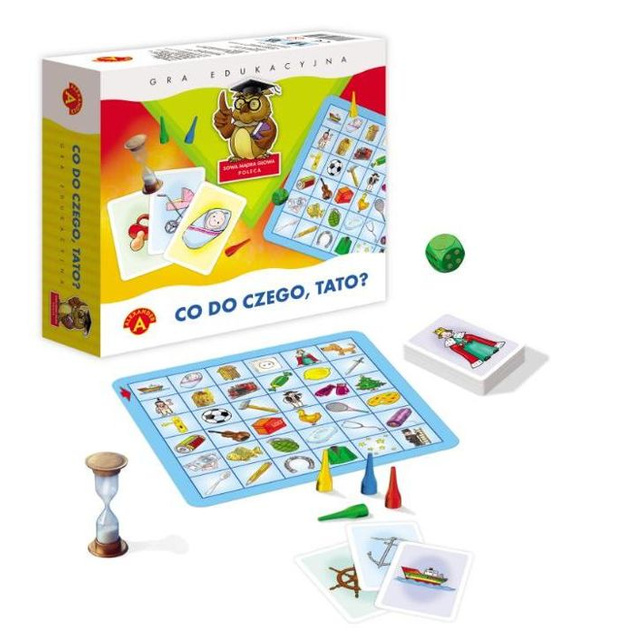 Zabawka Edukacyjna Co do czego tato