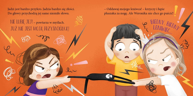 Jadzia Pętelka ma sprzeczkę - Książka o Emocjach Barbara Supeł Agata Łuksza