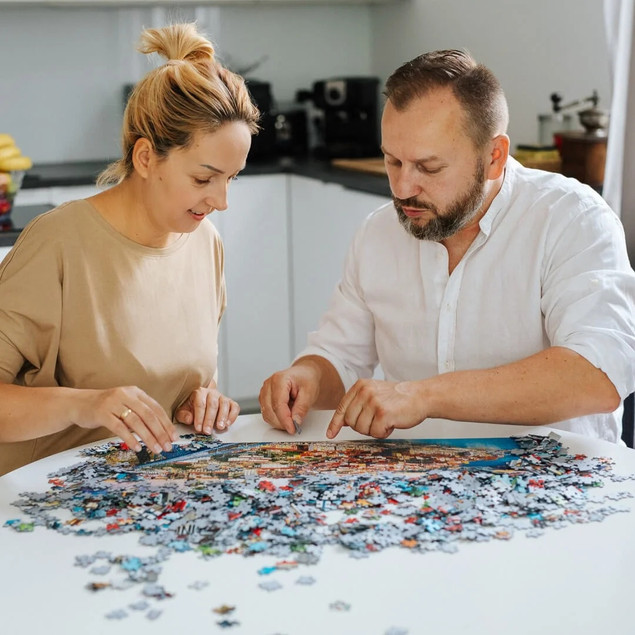 Trefl Puzzle 1000 el. Projekt Rekonstrukcji Starego Miasta Warszawa 1951 - Historyczna Odbudowa Starówki