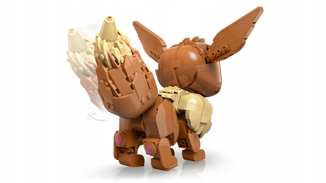 LEGO® Pokémon™ Eevee Figurka Do Zbudowania 587 elementów 72151 Kolekcjonerski Model Dla Dorosłych
