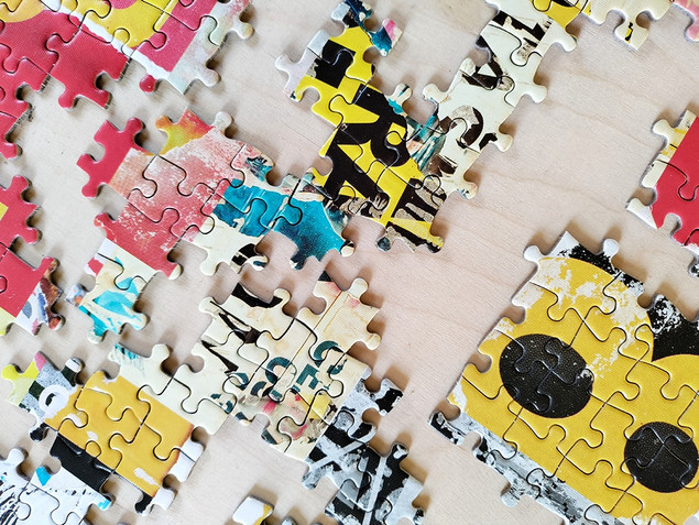 Puzzle Tactic 1000 el. Poster Collage Pattern Fińskie 67x48cm