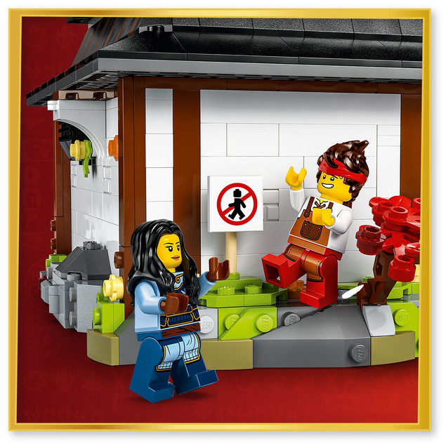 LEGO 71858 Ninjago Kuźnia Cztery Bronie